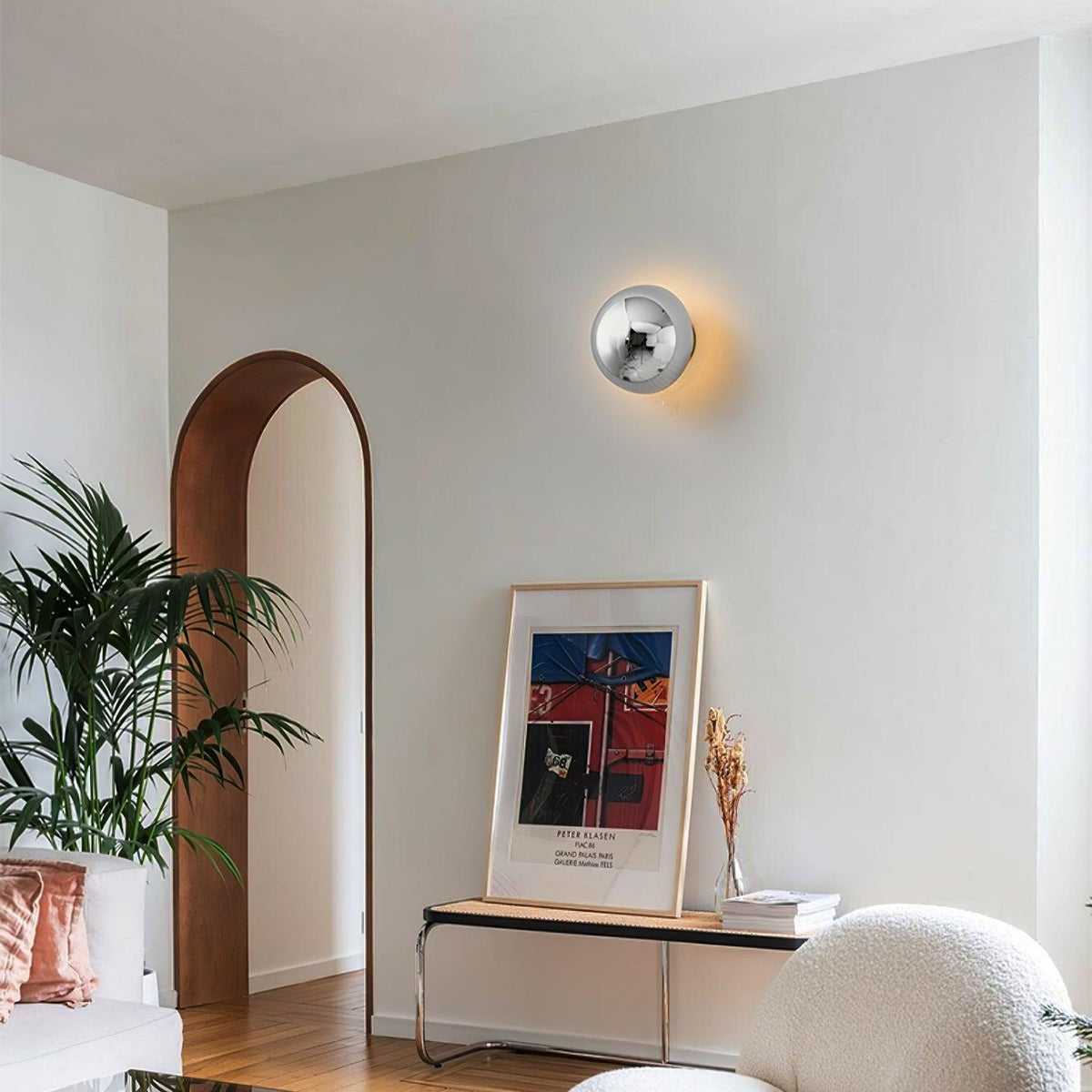 Louisa Applique Murale Moderne Minimaliste Sphère Sconce