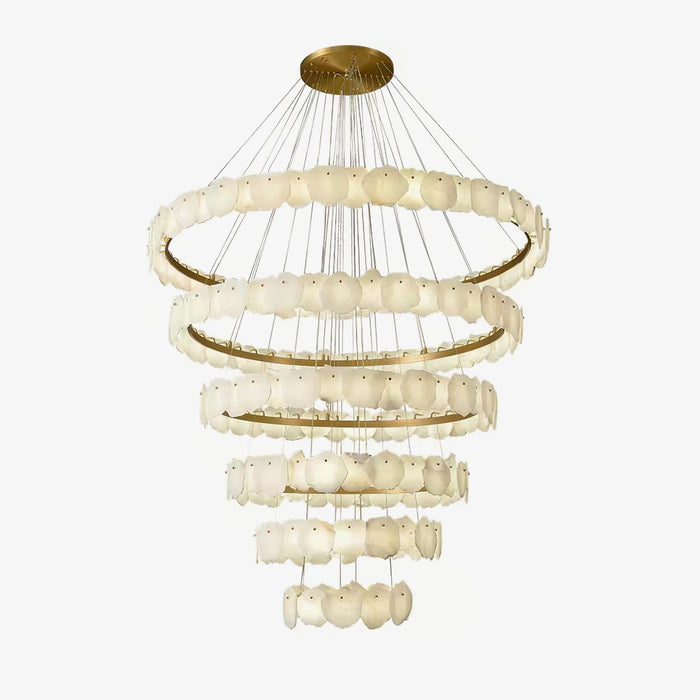 Selene Lustre de Luxe en Albâtre