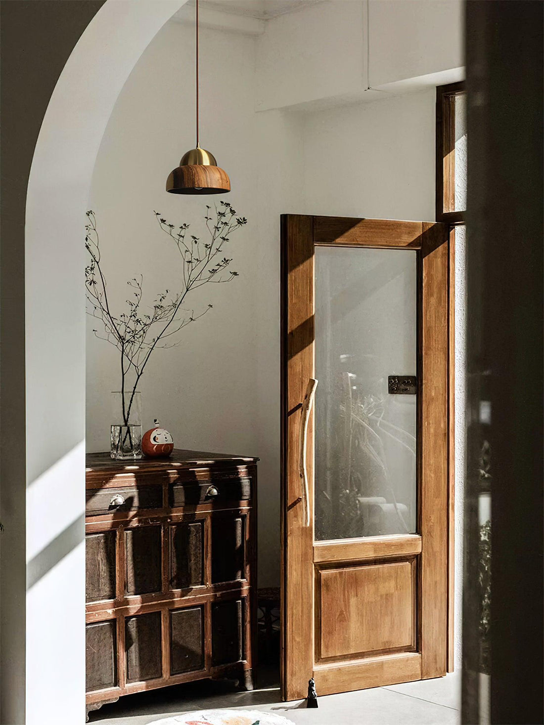 Bronze Suspension en Laiton Rustique