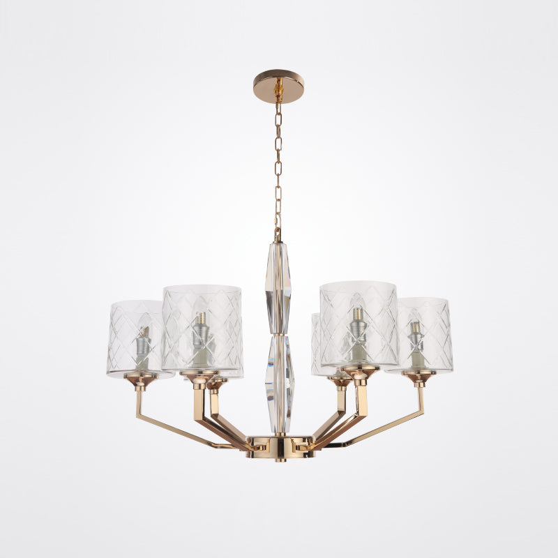 Dew Lustre Laiton Verre Luxe Postmoderne
