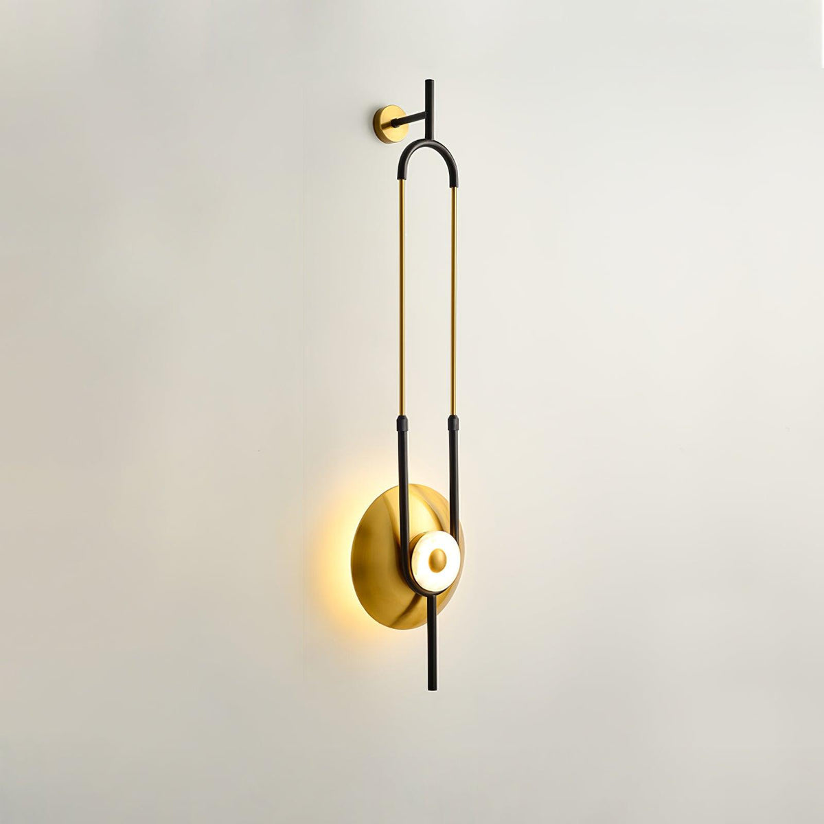 Ivory Lampe Murale Anneau Moderne en Marbre