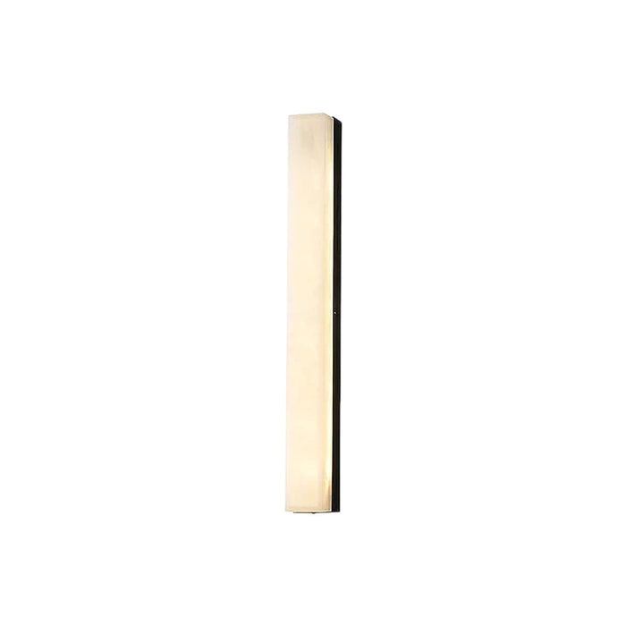 Quill Applique Murale Laiton Albâtre Minimaliste