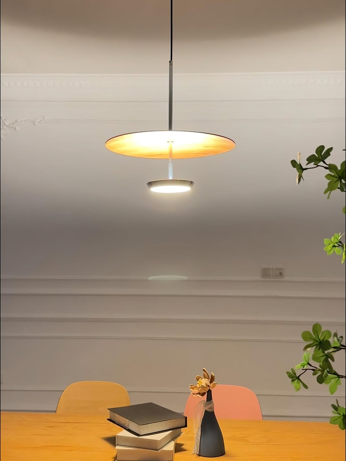 Myphaos Suspension Disque Minimaliste Moderne