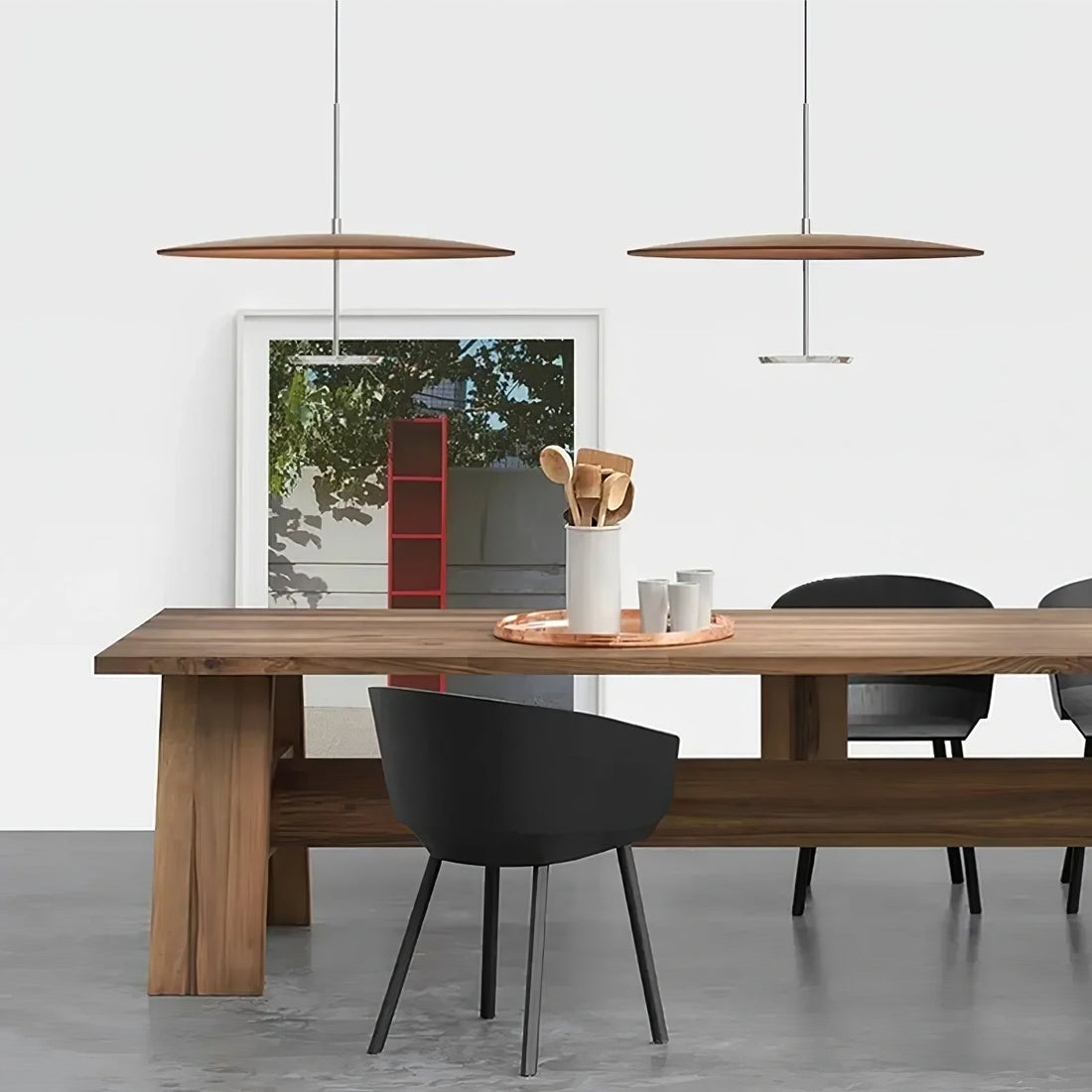 Myphaos Suspension Disque Minimaliste Moderne