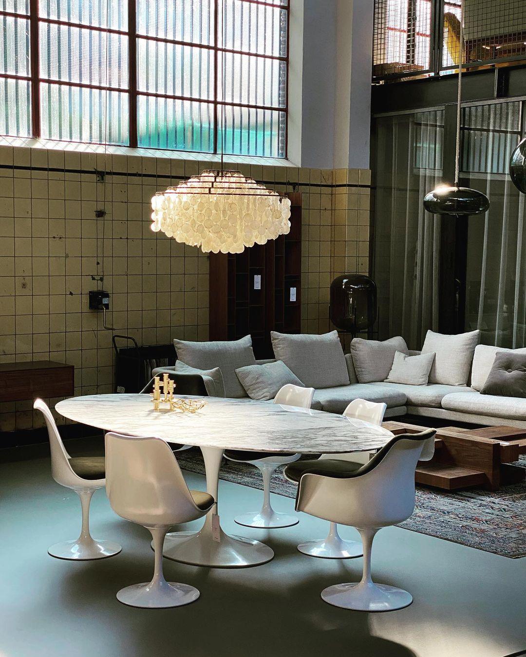 Lustra Suspension Lampe Anneau Rond en Coquillage