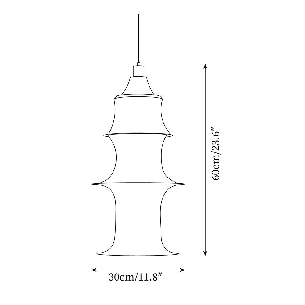 Falkland Pendant Lamp Tiered