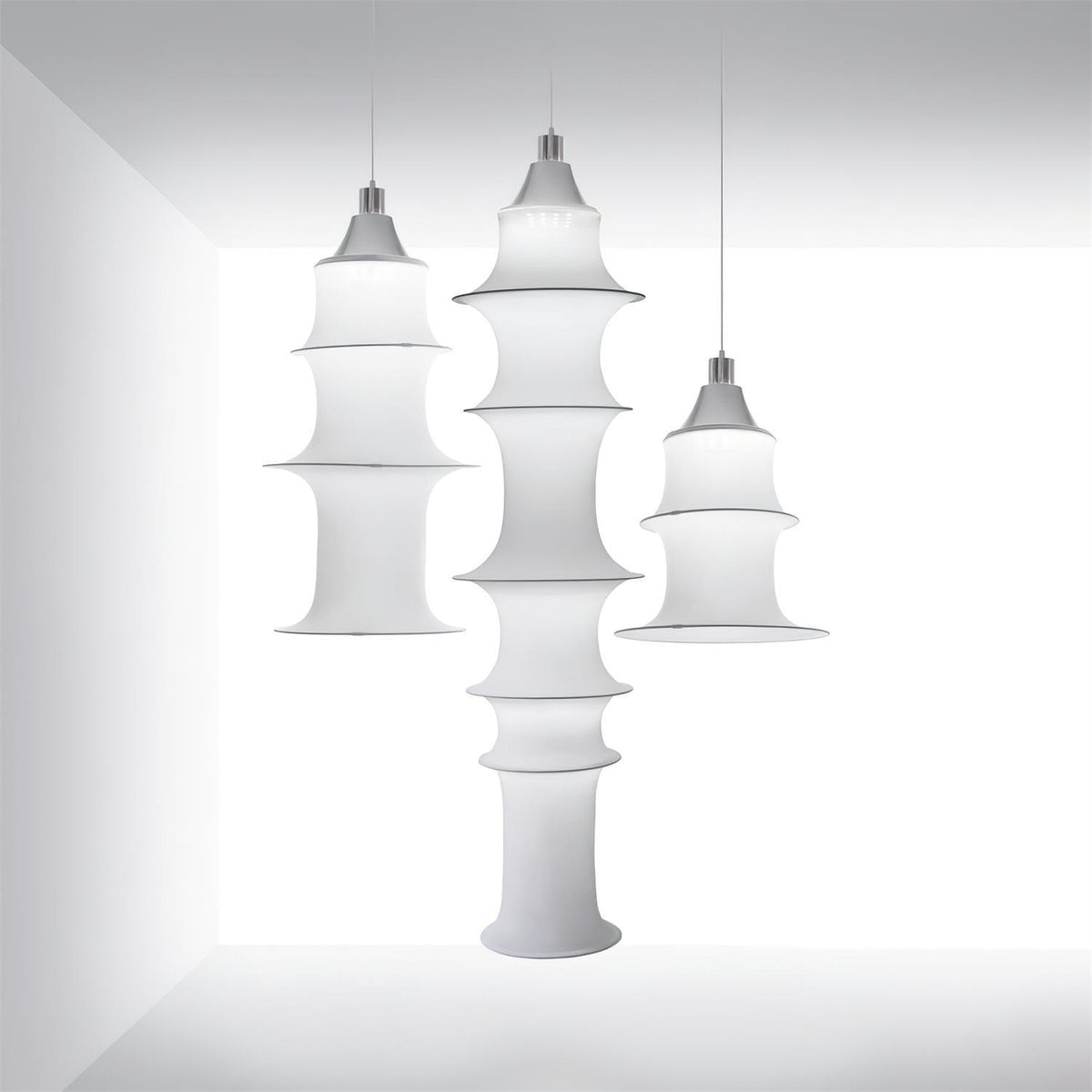 Falkland Pendant Lamp Tiered