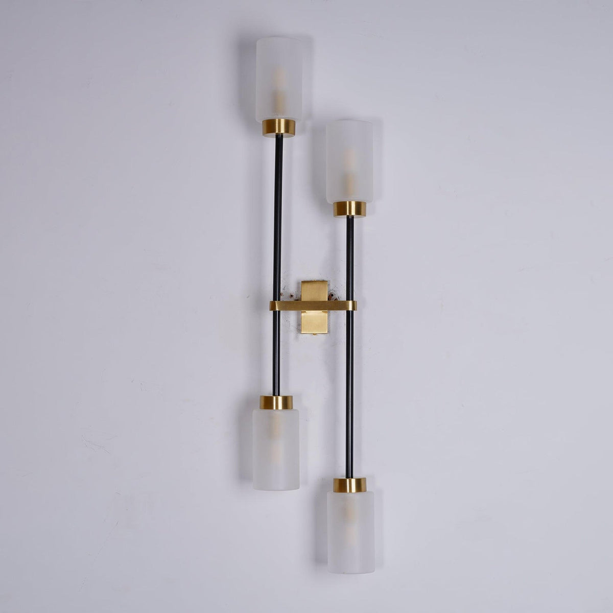Lustra Applique Murale En Verre Cylindrique Linéaire
