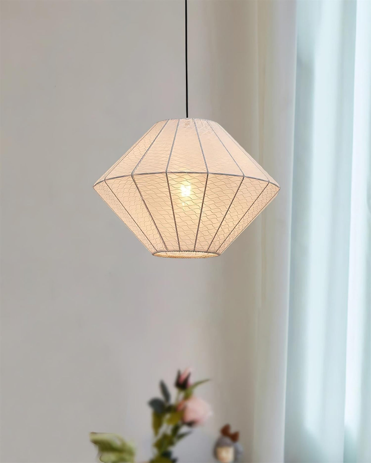 Felida Suspension Géométrique Tissu Minimaliste
