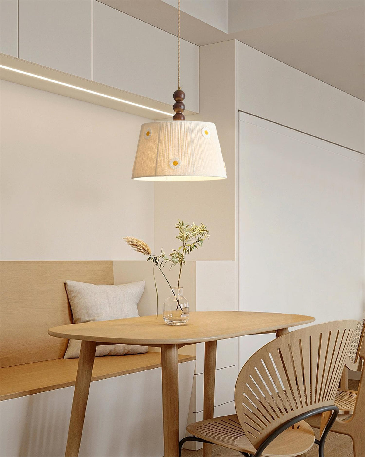 Tatum Suspension Minimaliste en Bois