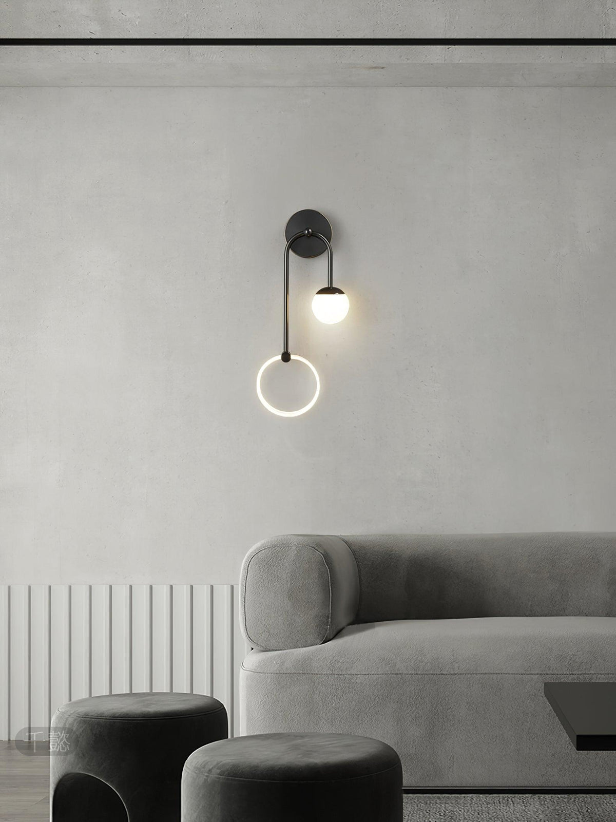 Warren Applique Murale LED Laiton Minimaliste Moderne