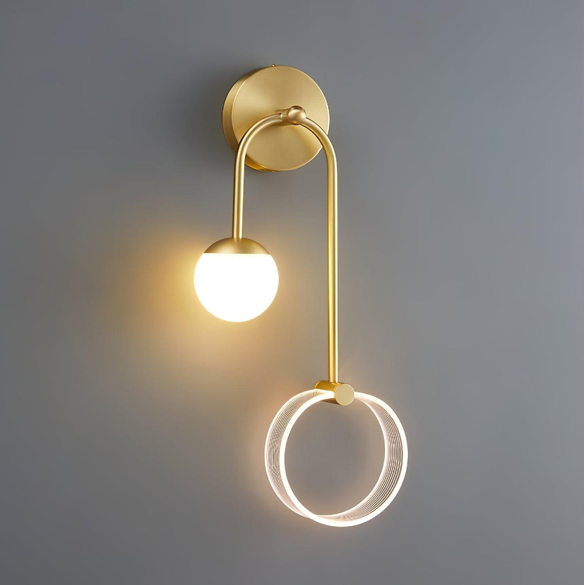 Warren Applique Murale LED Laiton Minimaliste Moderne