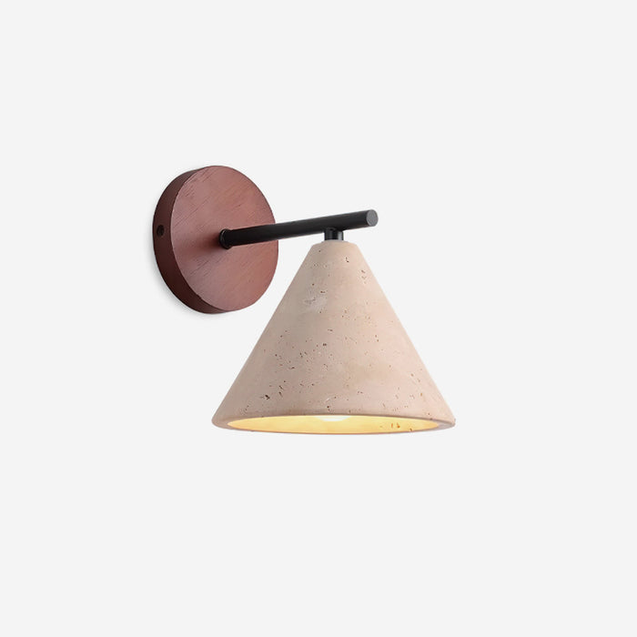 Tavero Applique Murale Moderne Bois Cone