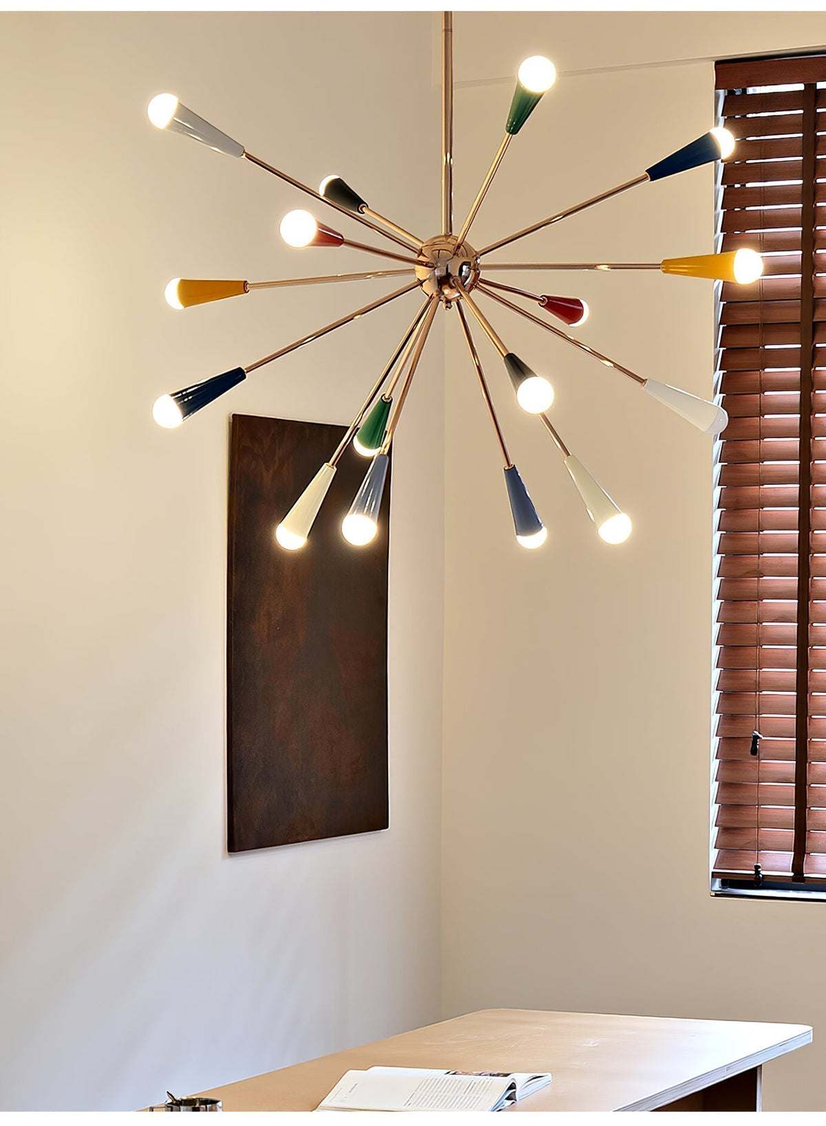 Brandon Lustre Métal Moderne