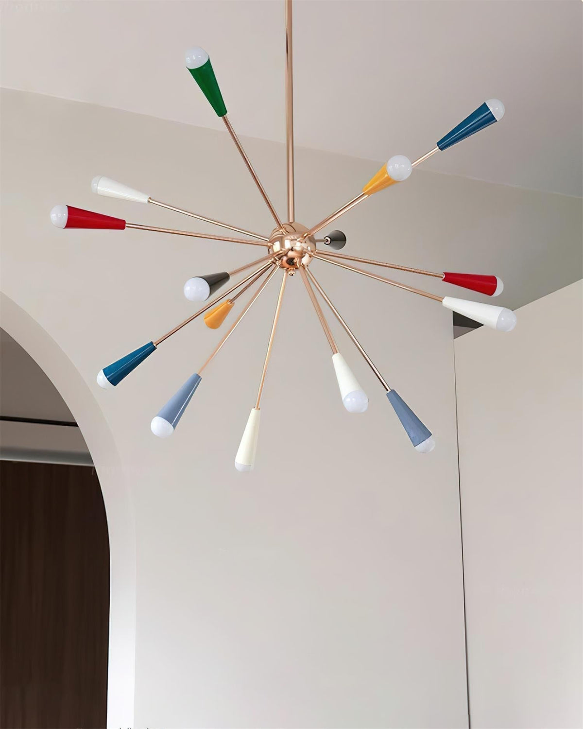 Brandon Lustre Métal Moderne