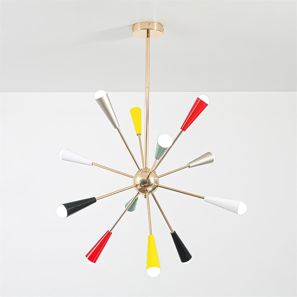 Brandon Lustre Métal Moderne