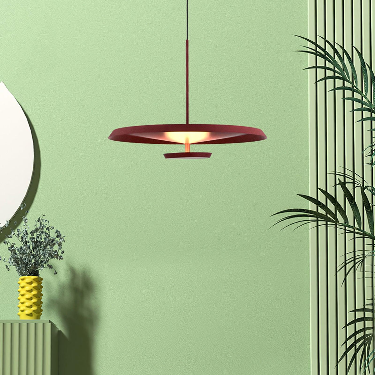 Selenix Suspension Artistique en Aluminium
