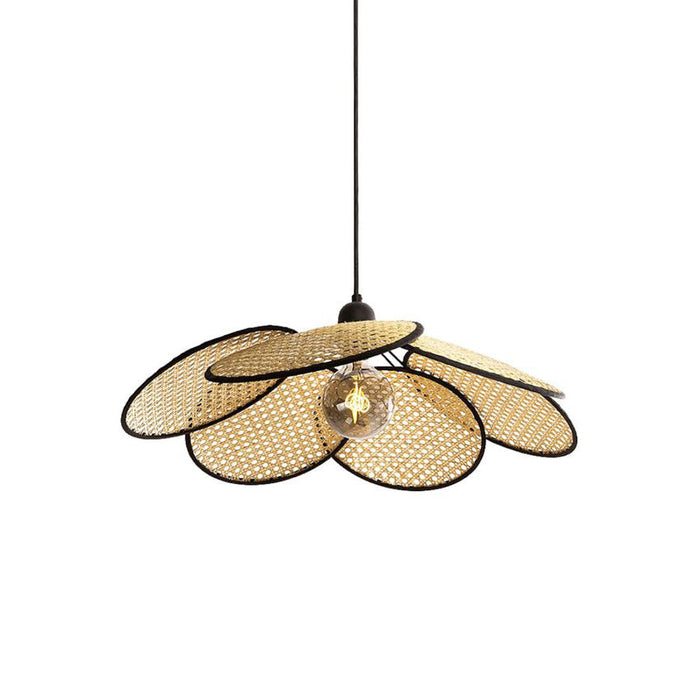 Ulrinel Lustre En Bambou Tissé à La Main Nordic