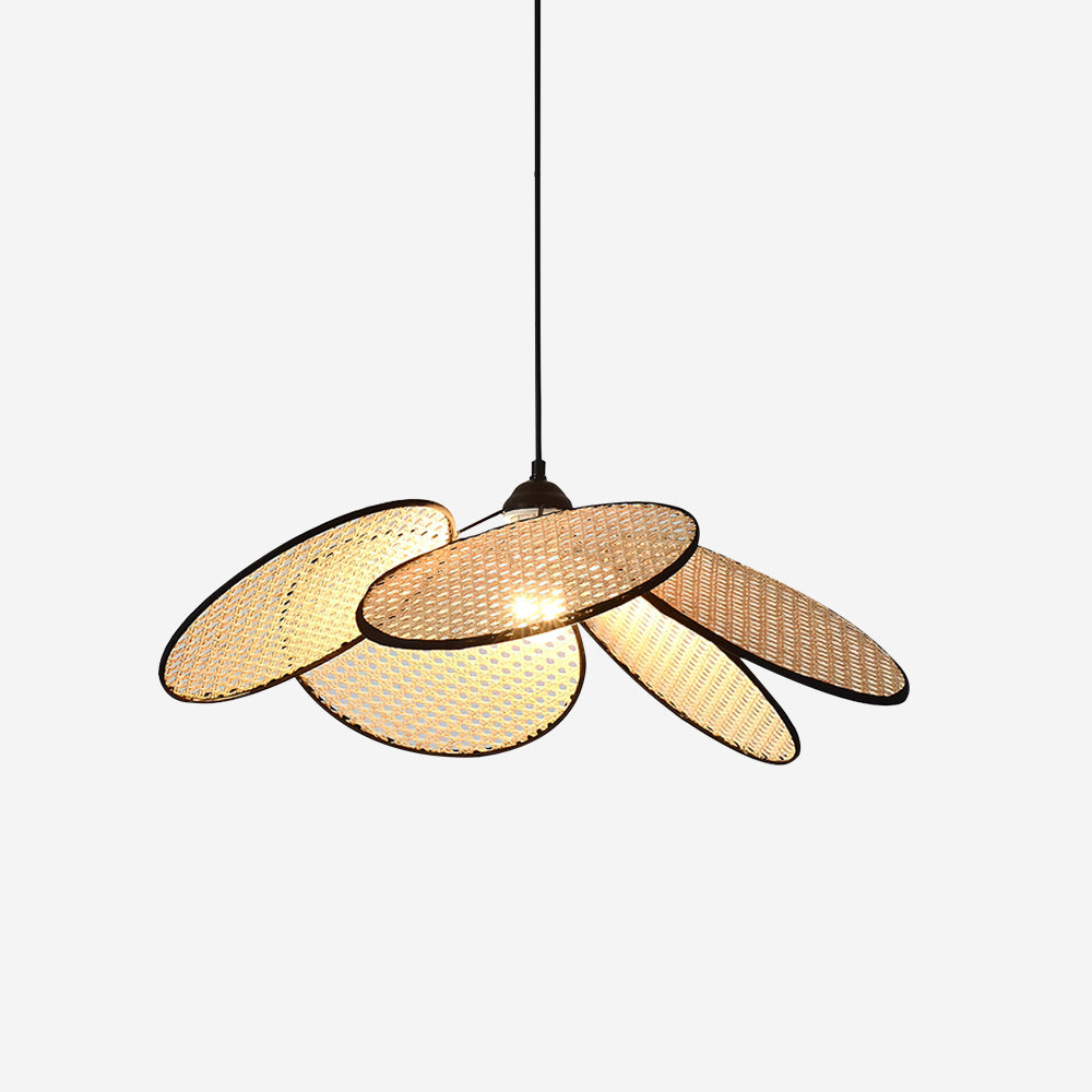 Flow Rattan Suspension Tissée à la Main Organique