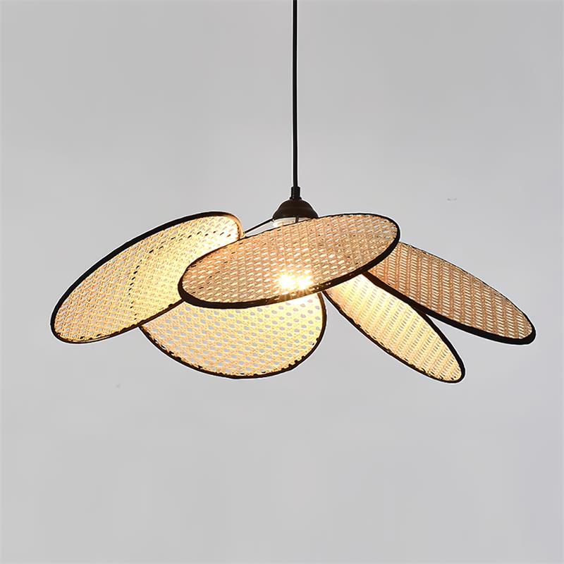 Flow Rattan Suspension Tissée à la Main Organique