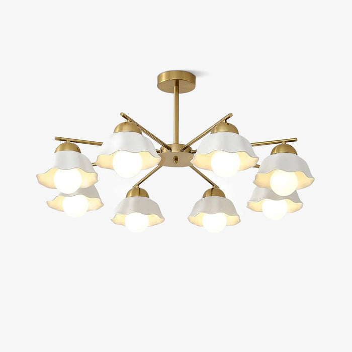 Zasila Nordic Art Flower Shade Ceramics Lustre