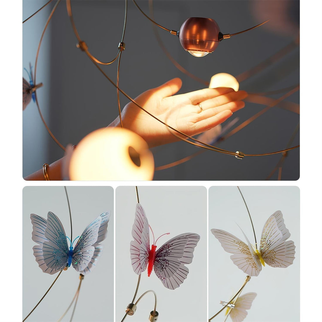 Flutterveil Lustre Papillon Rêveur