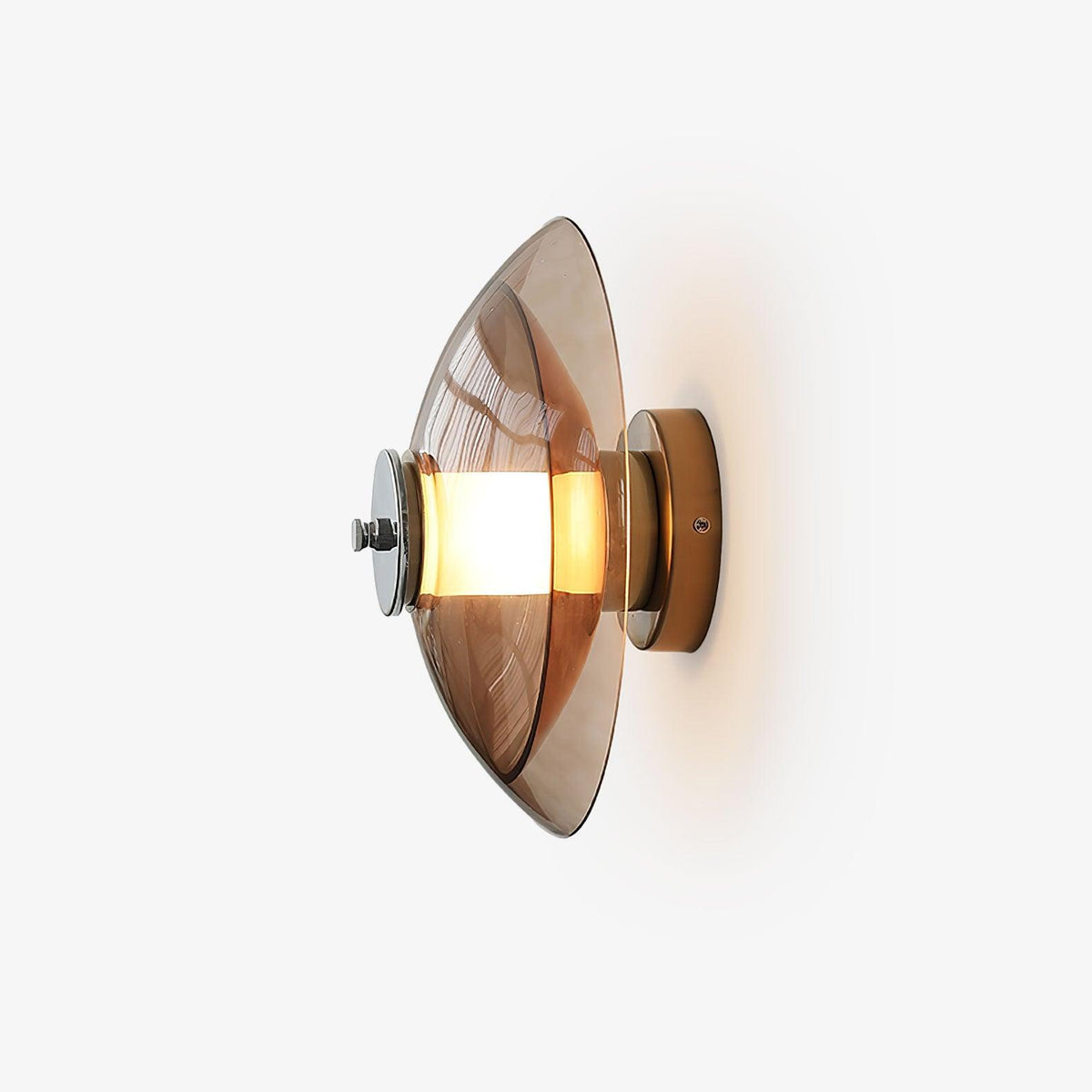 Vasolir Applique Murale Soucoupe Volante Chrome