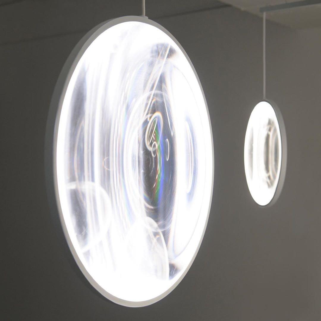Veloria Suspension Artistique en Verre