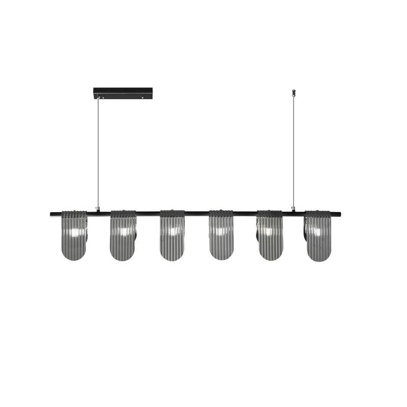Leo Lustre en Verre Moderne
