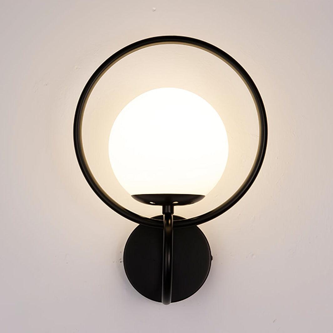 Zesilan Lampe Murale en Verre Moderne Élégante