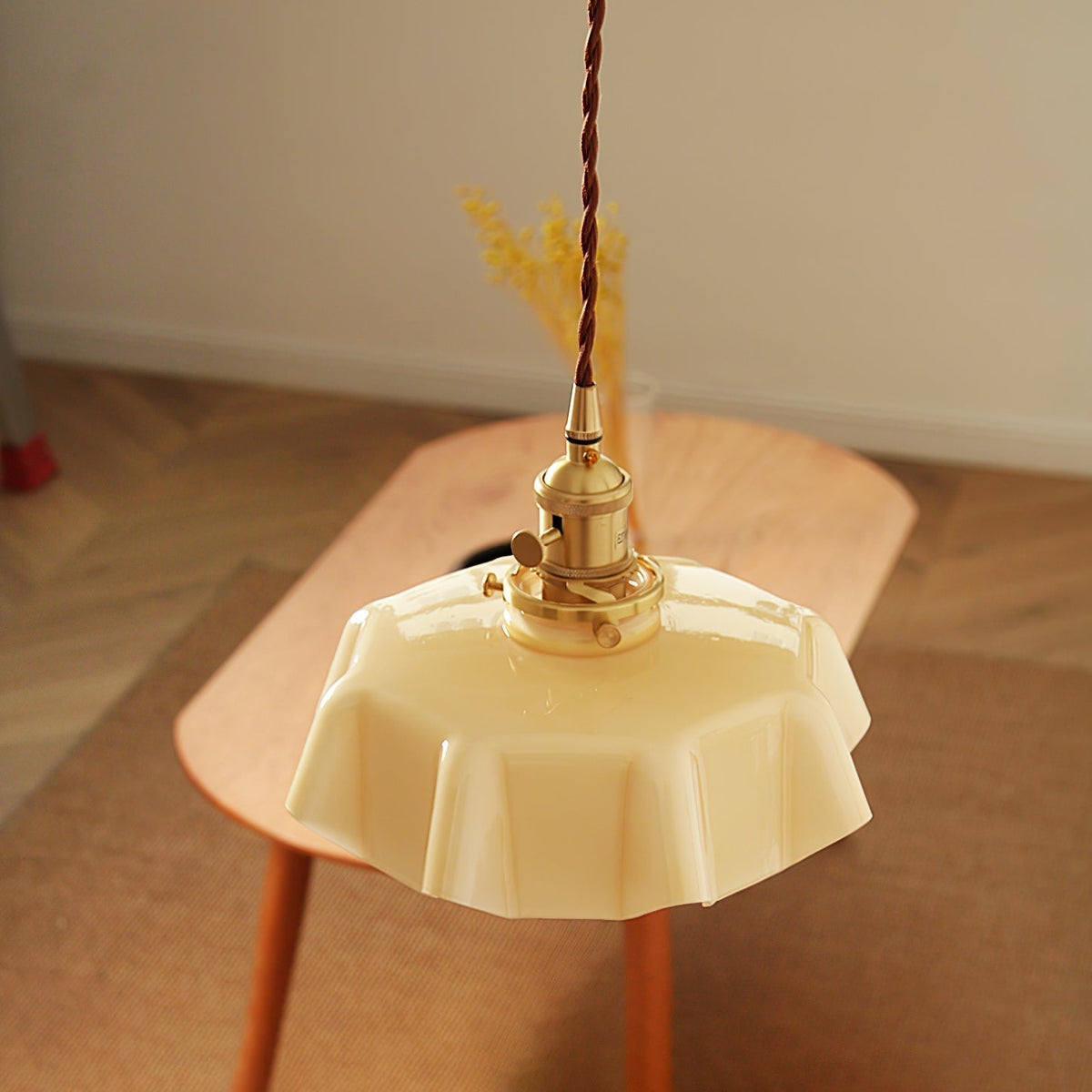Civen Suspension Fleur Verre