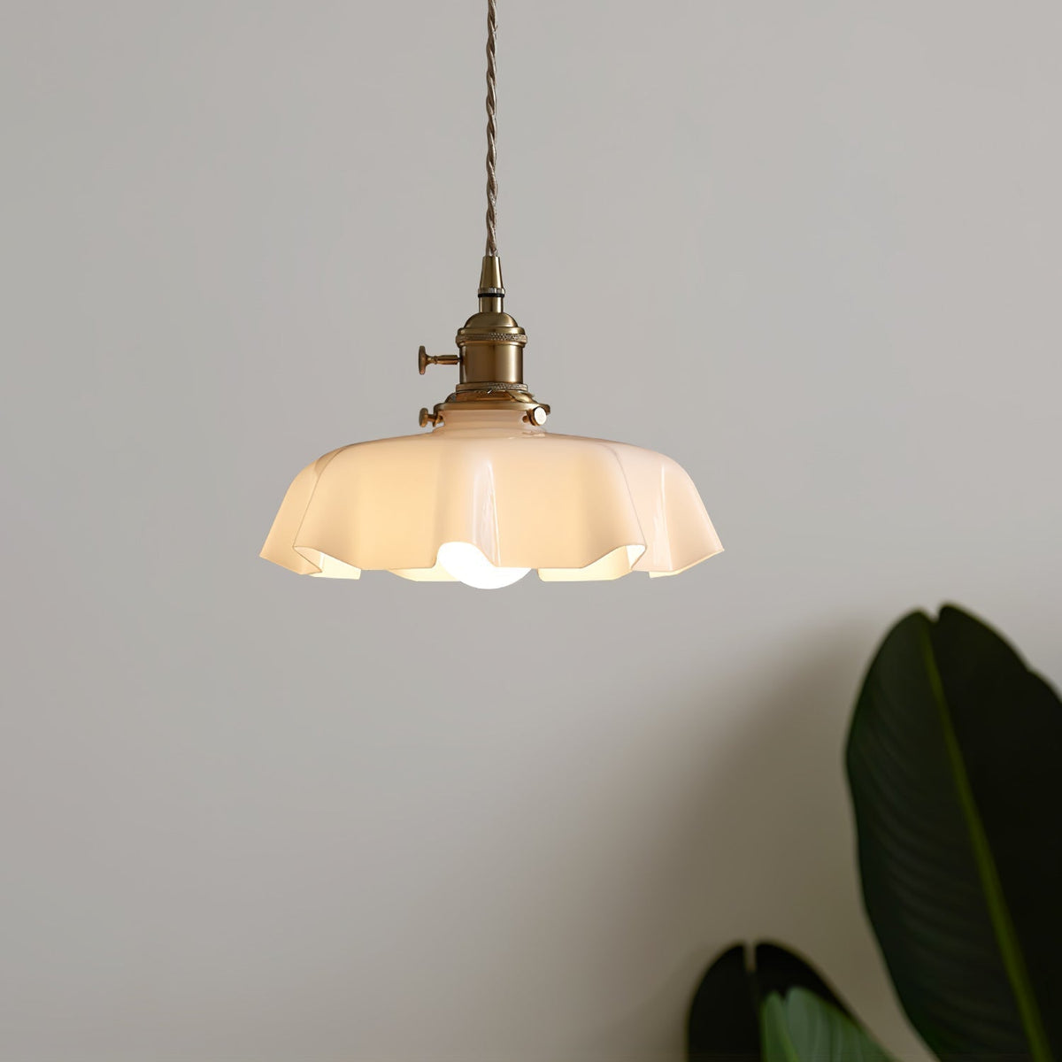 Civen Suspension Fleur Verre