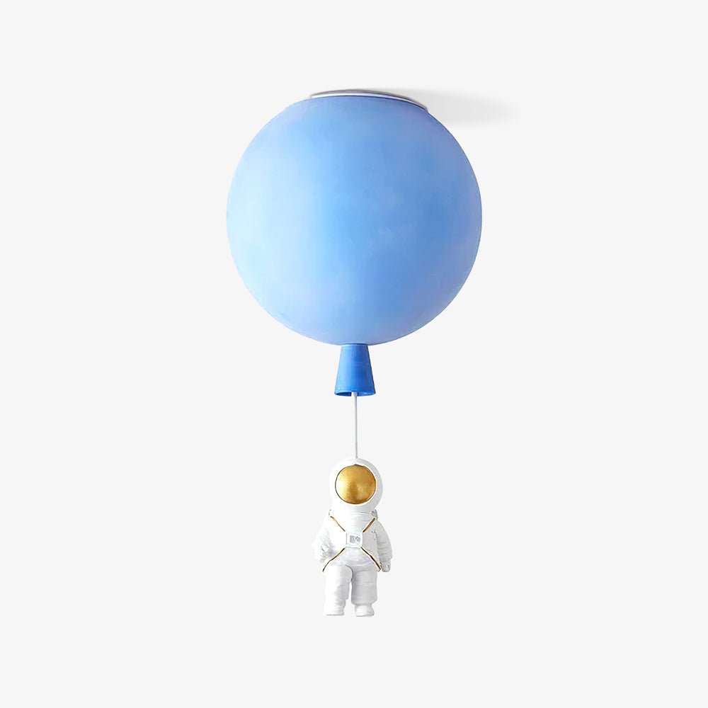 Solara Lampe Plafonnier Acrylique Ballon Astronaute