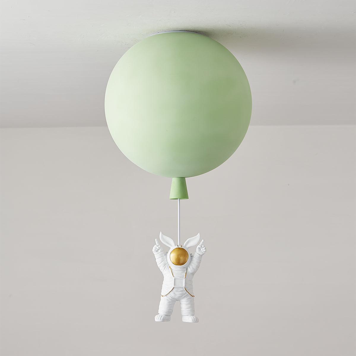 Solara Lampe Plafonnier Acrylique Ballon Astronaute