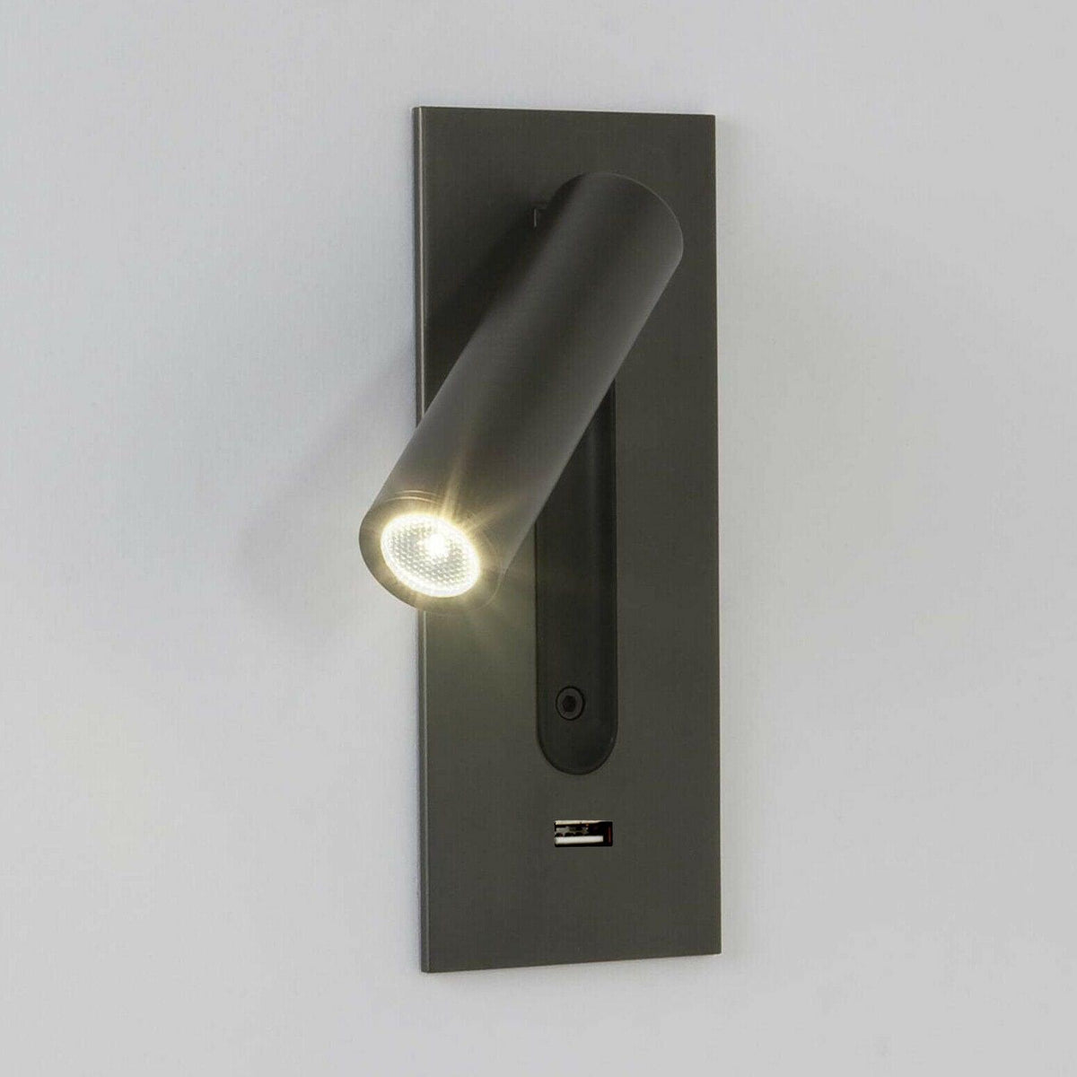Aare Moderne Minimaliste Chevet Noir Luminaire Mural