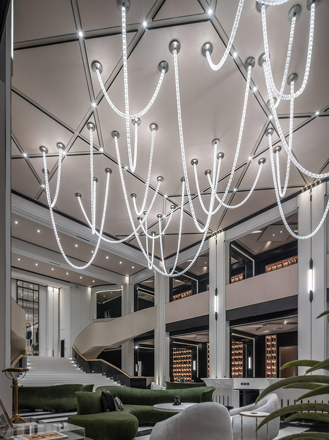Aurvelis Moderne LED Lustre