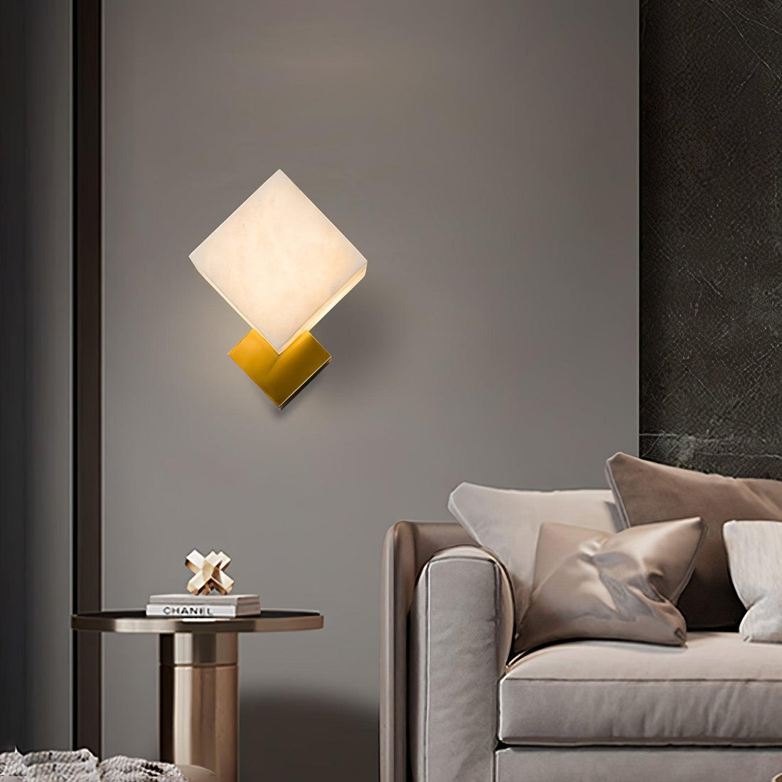 Arden Minimaliste Albâtre Luminaire Mural