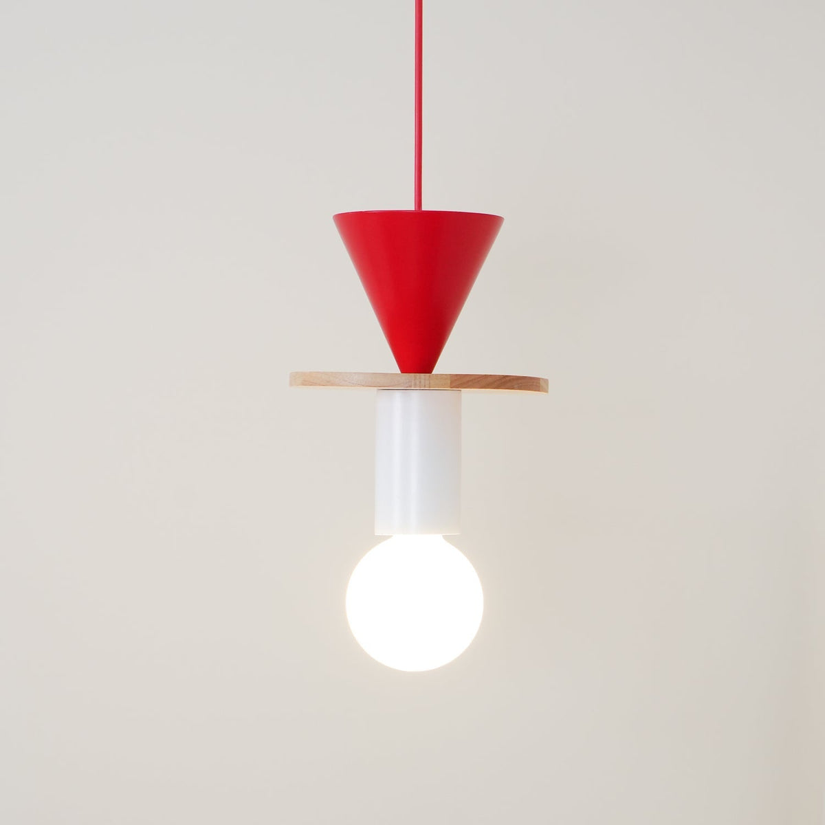 Elena Suspension Moderne en Bois