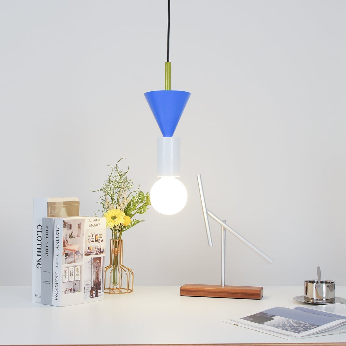 Elena Suspension Moderne en Bois