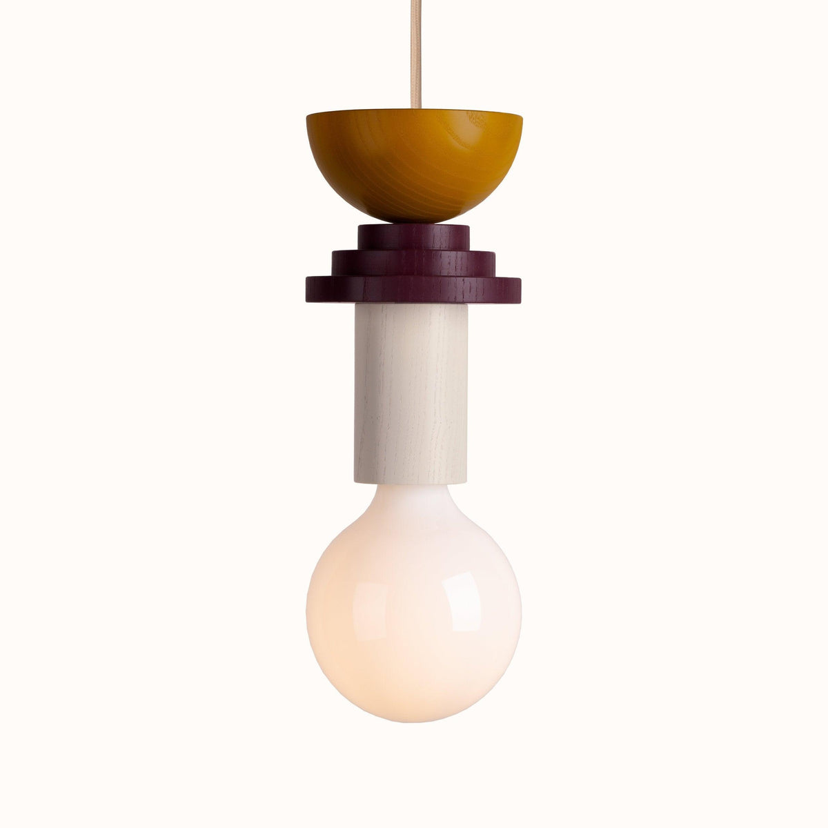 Elena Suspension Moderne en Bois