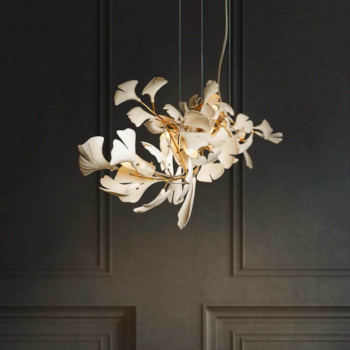 Gingko Lustre G Style Forme Branche Feuille Moderne