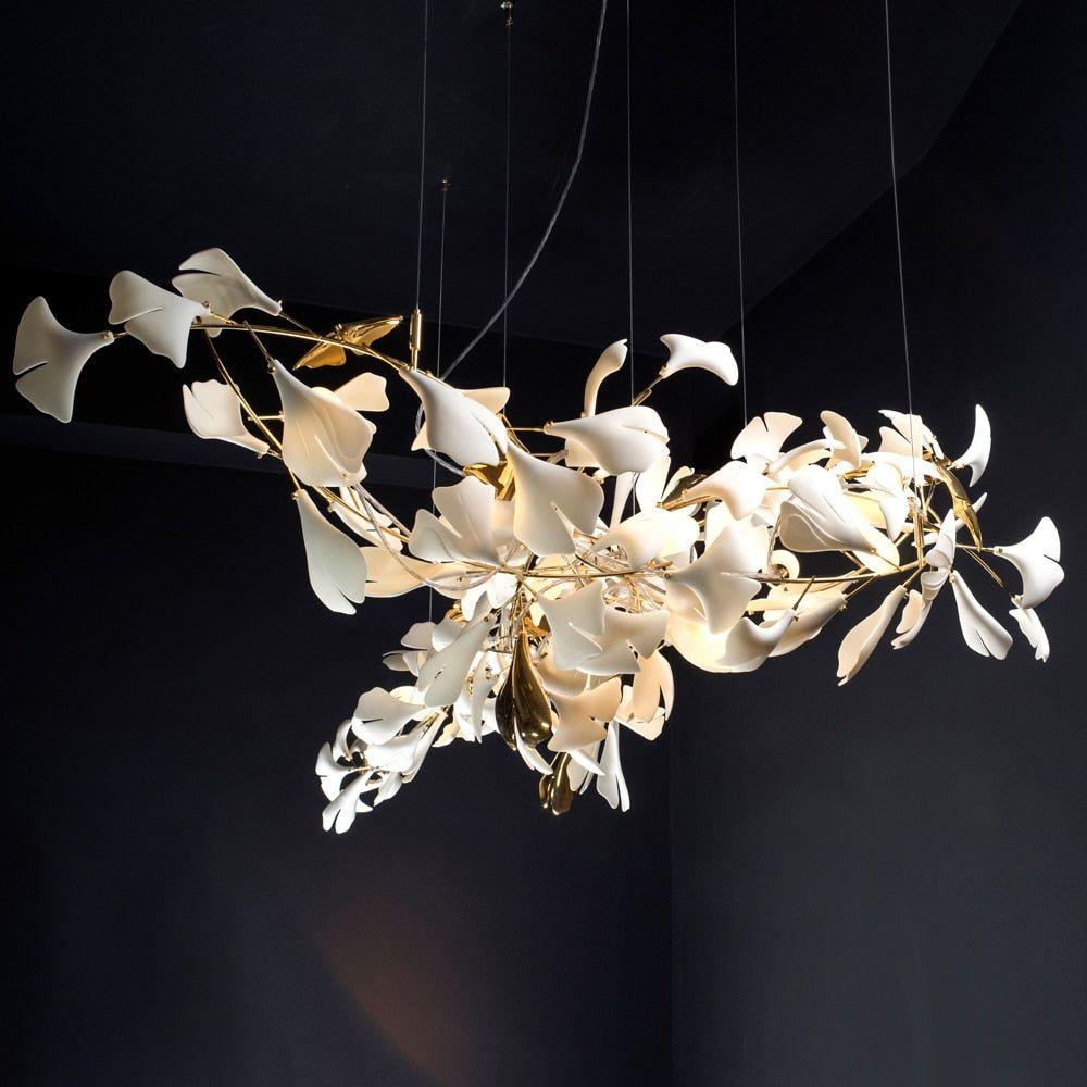 Gingko Lustre G Style Forme Branche Feuille Moderne