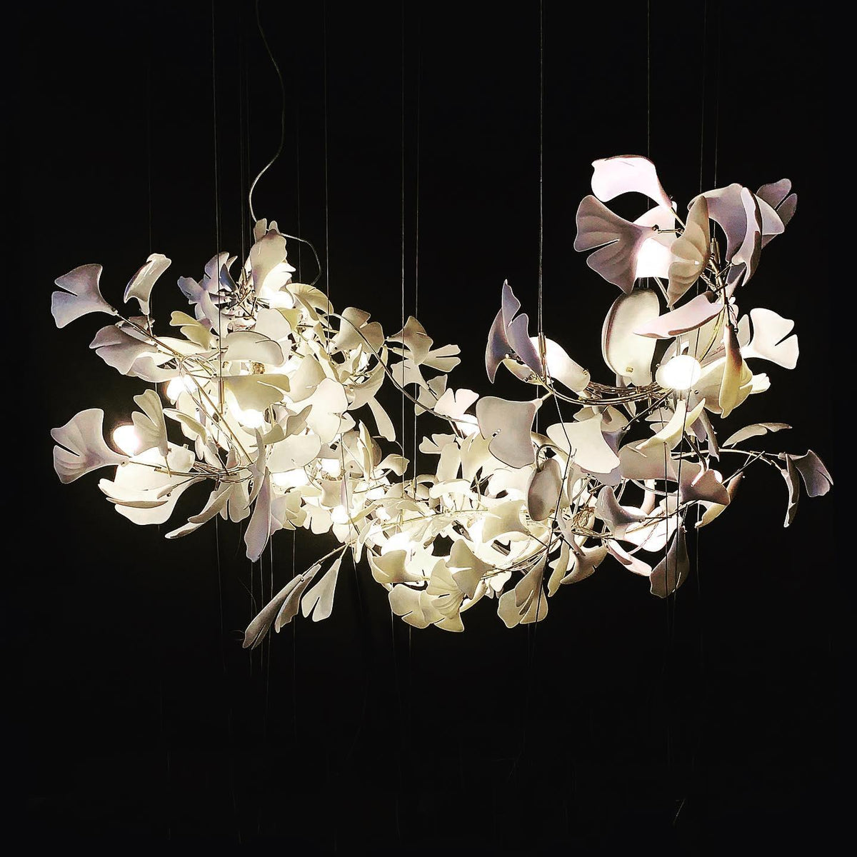 Gingko Lustre G Style Forme Branche Feuille Moderne