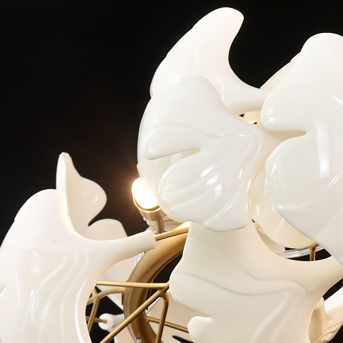 Gingko Lustre G Style Forme Branche Feuille Moderne