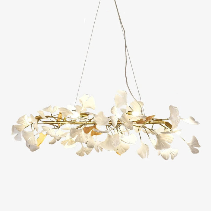 Olivia Lustre minimaliste linéaire en céramique Gingko
