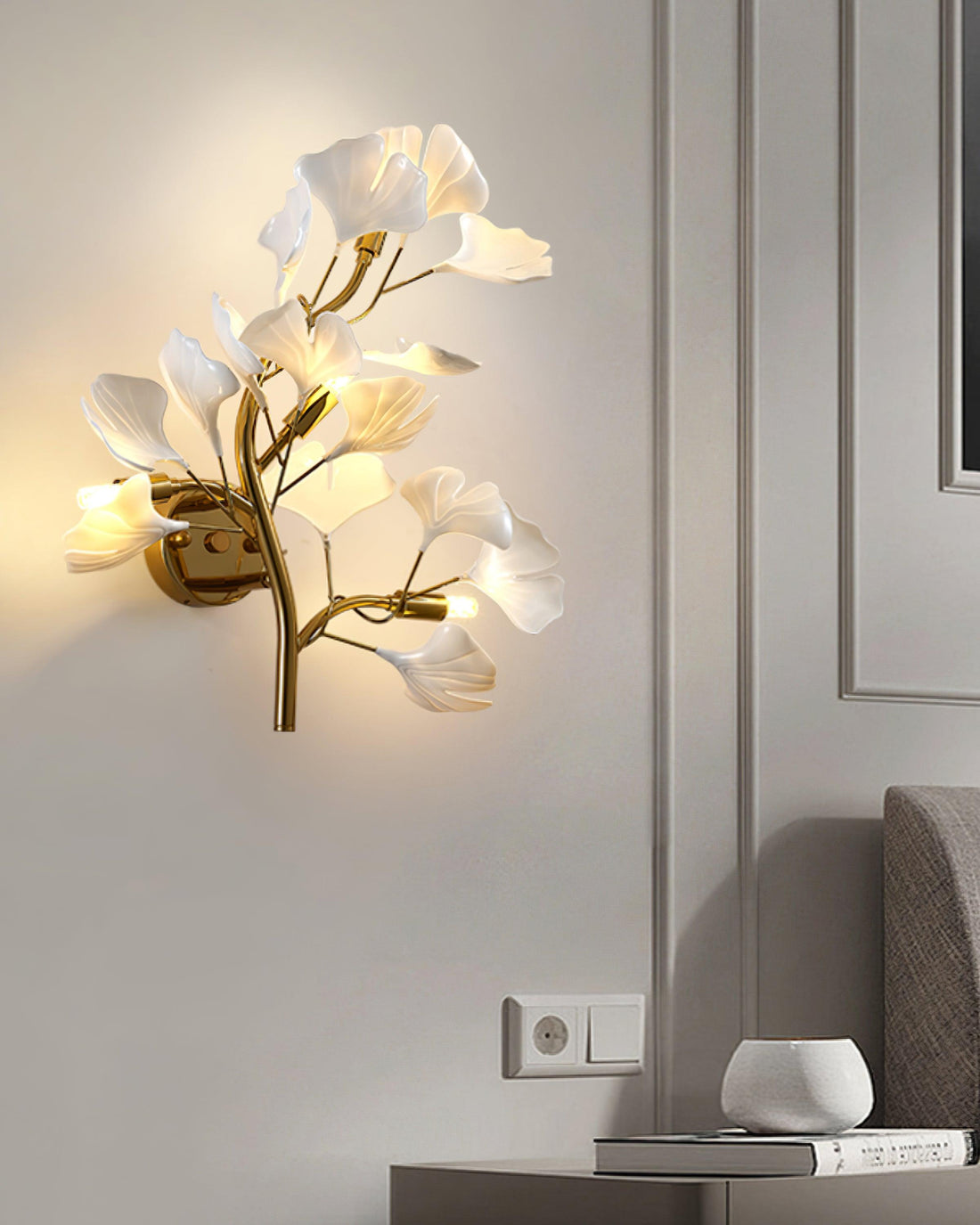 Neiman Applique Murale Ginkgo