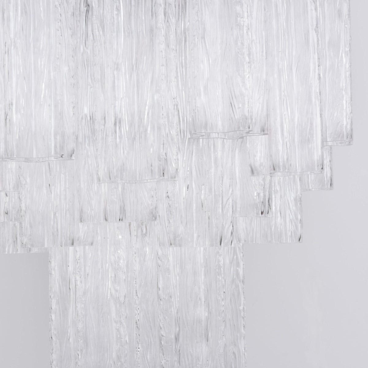 Aurora Lustre en Verre Clair Moderne
