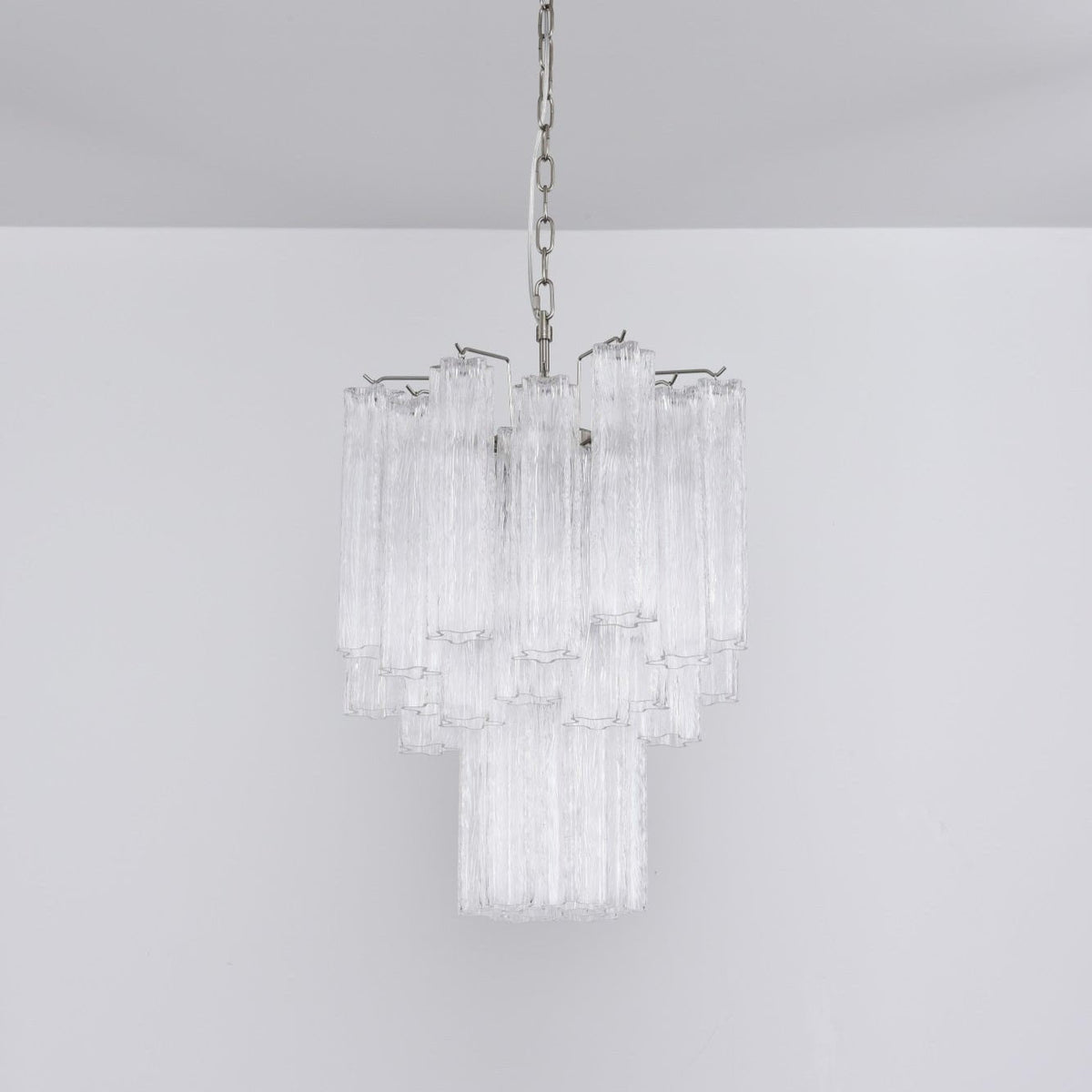 Aurora Lustre en Verre Clair Moderne