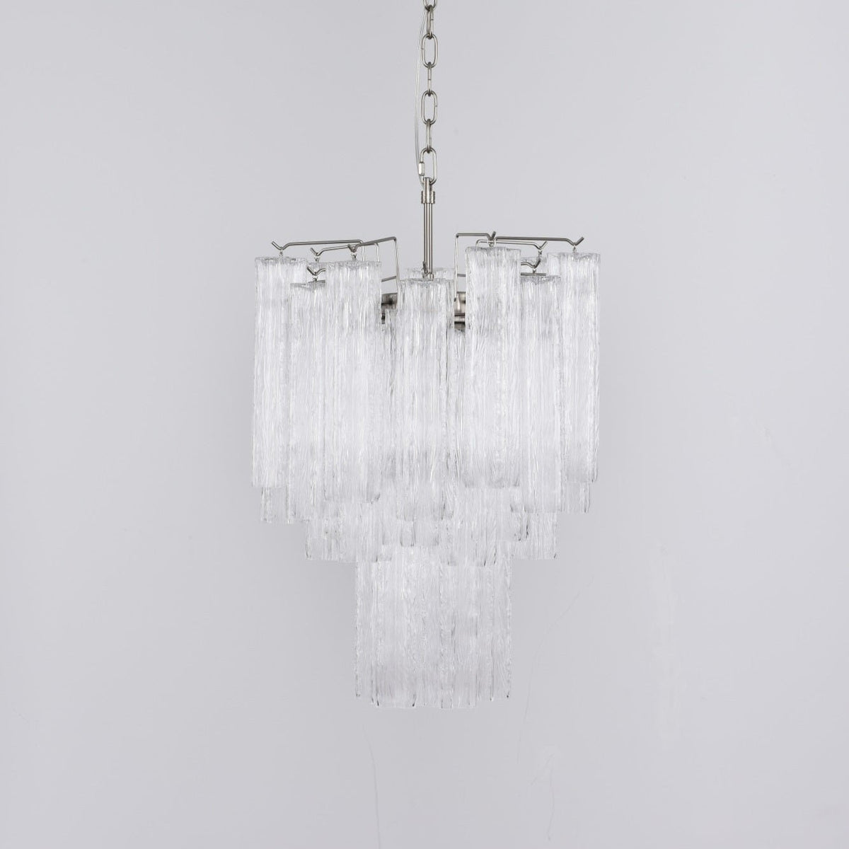 Aurora Lustre en Verre Clair Moderne