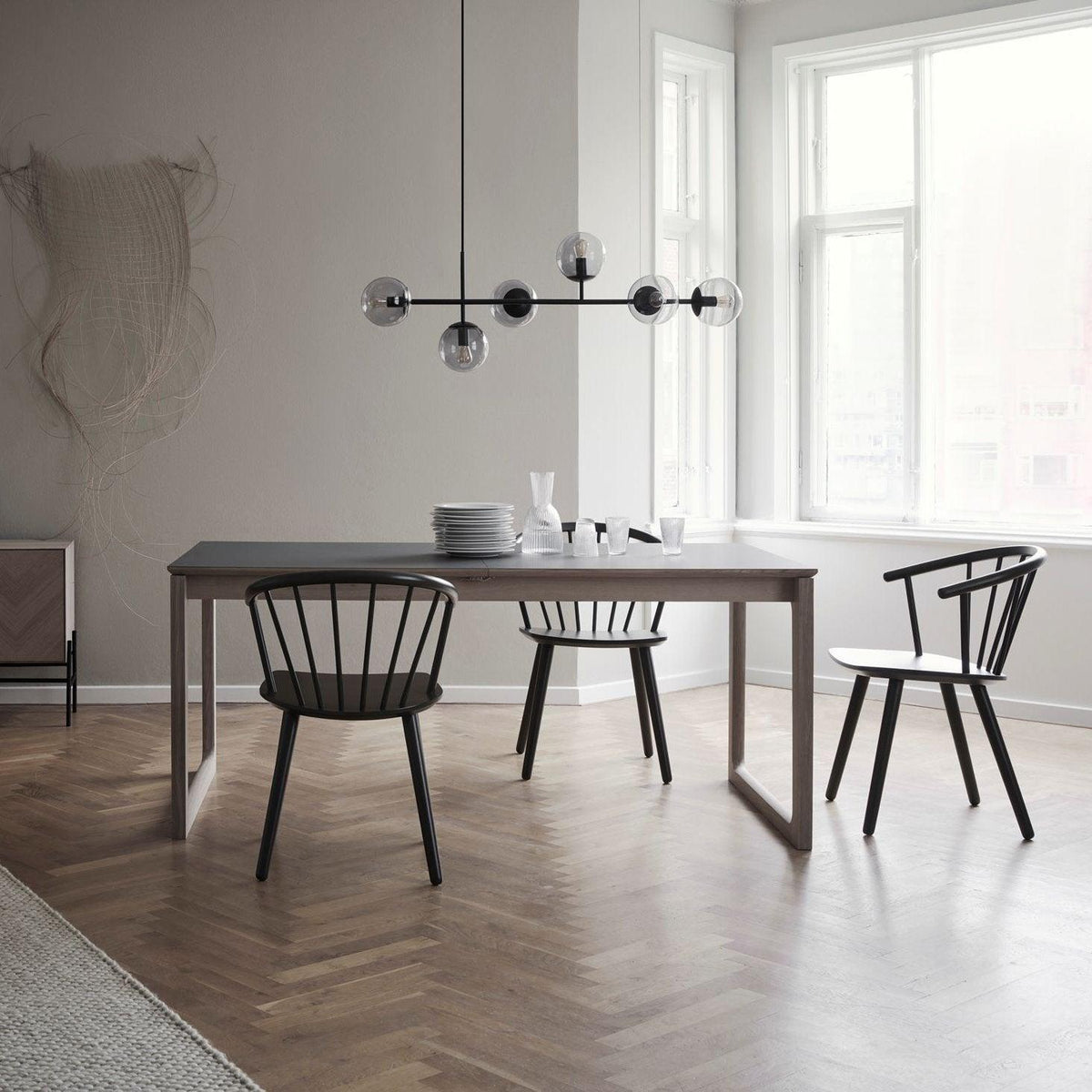 Lustra Suspension Orb Laiton Verre Pour Salon